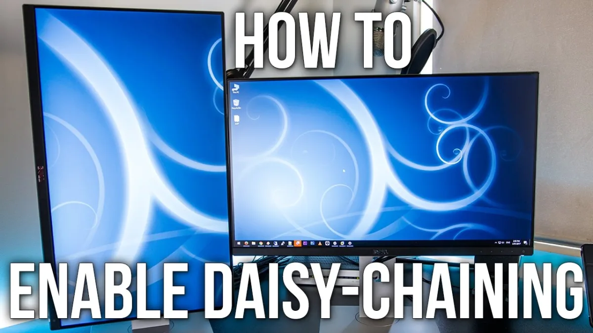 How to Daisy Chain Dell Monitors USB-C (2026 Complete Guide)