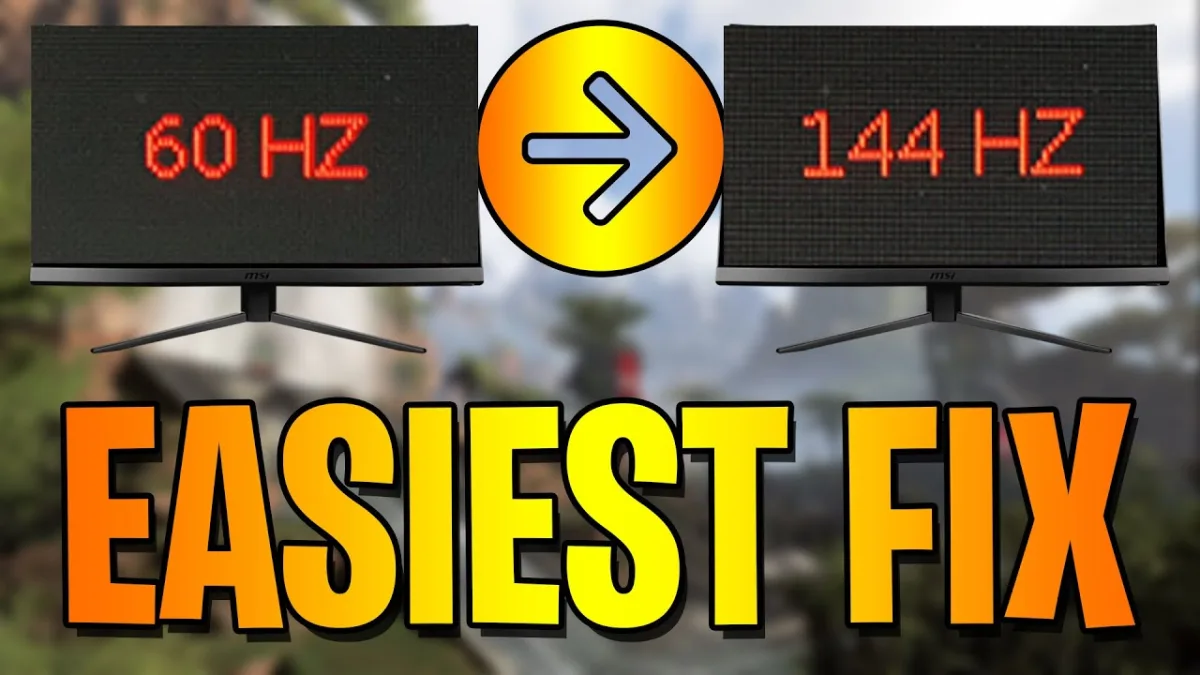 Why Is 144Hz Monitor Only Showing 60Hz (2026 Complete Guide)